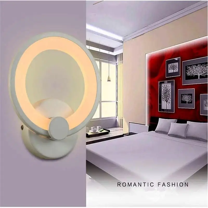 Minimalist Aluminium Wall Lamps Bedroom Bedside Corridor Balcony Sconce Indoor Lighting Home Decor Loft LED Lights | Лампы и освещение