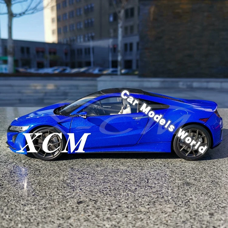 Литая под давлением модель автомобиля для KengFai NSX RHD 1:18(синий)+ маленький подарок