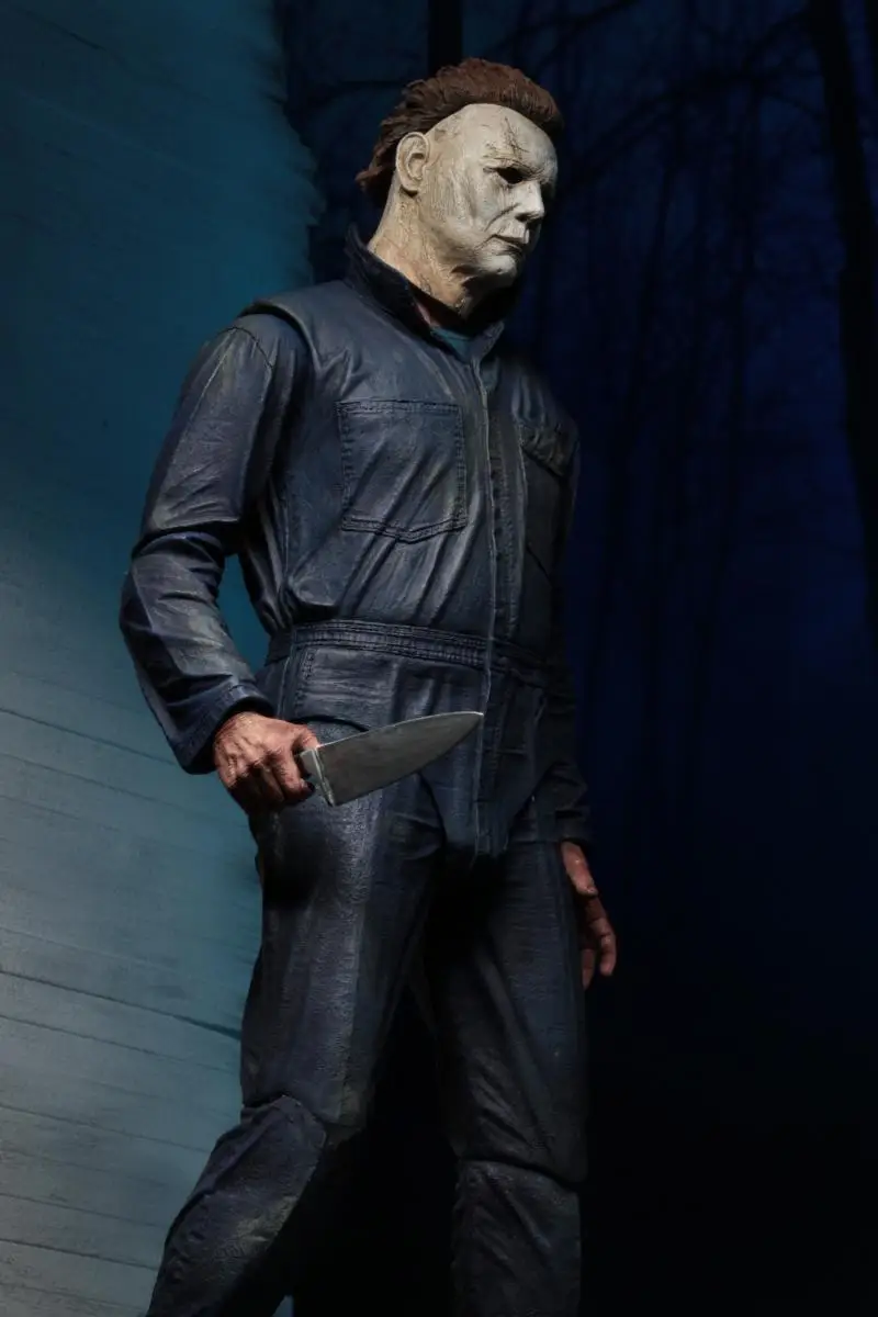 В коробке Хэллоуин ULTIMATE Майкл Майерс фигурку игрушки куклы Brinquedos Figurals Коллекция