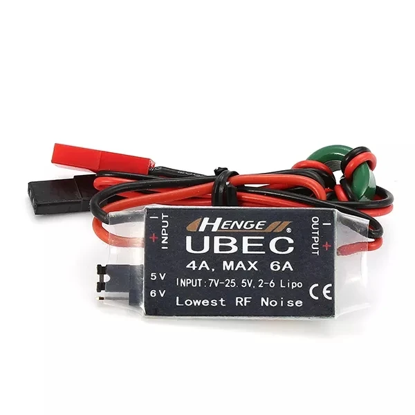 Выход аккумулятора HENGE 4A UBEC 5 в 6 в/4A непрерывный вход 2 6S LipoNiMh переключатель режима