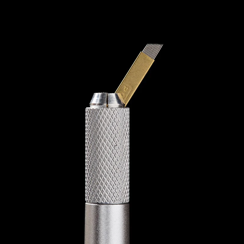 Оптовая продажа 500 шт. игла для микроблейдинга 12 pin pcd Lamina Tebori Жесткий гибкий