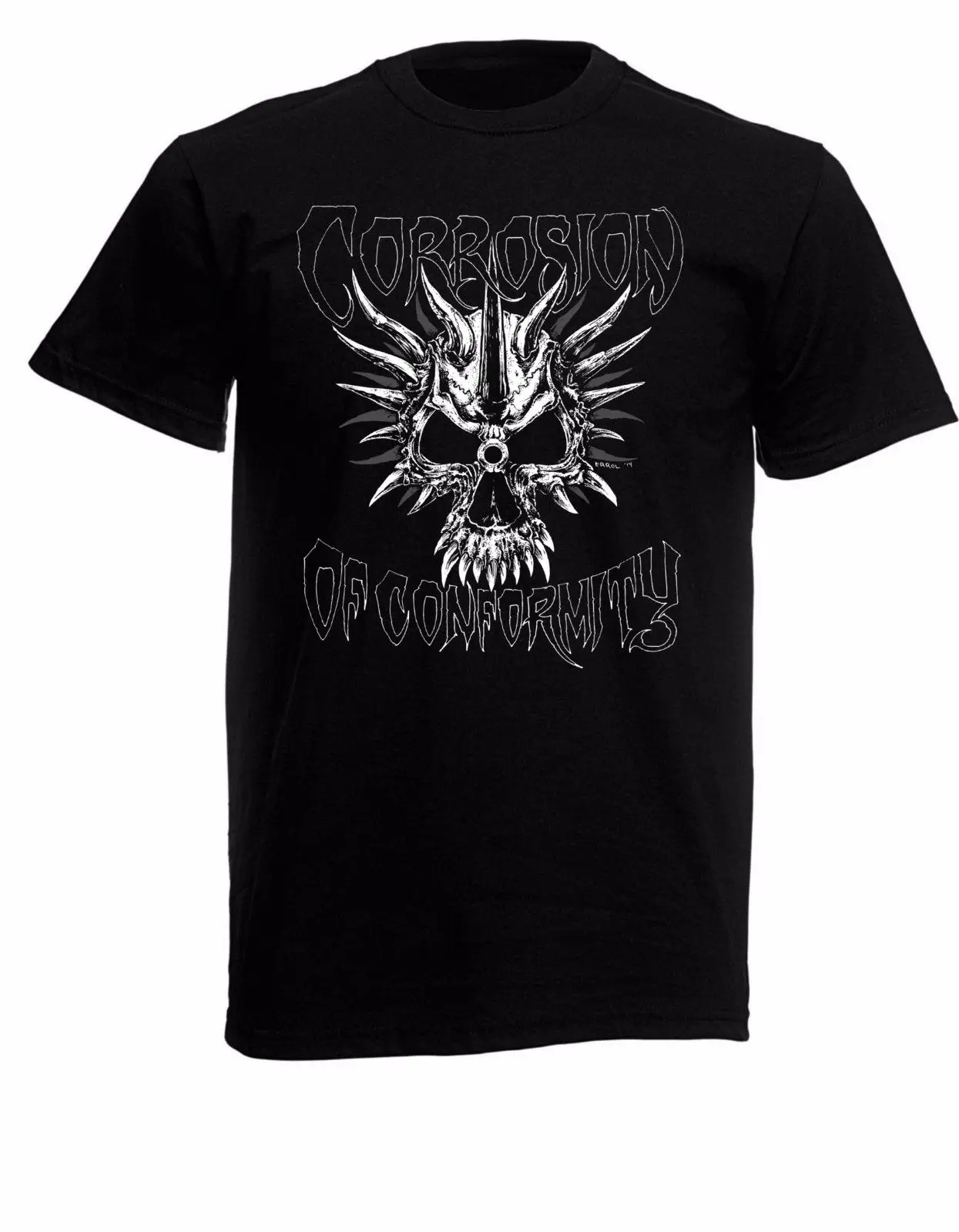 Corrosion of Conformity Mens Black Rock T-shirt NEW Sizes Cool Casual pride t shirt men Unisex New Fashion tshirt Loose | Мужская одежда