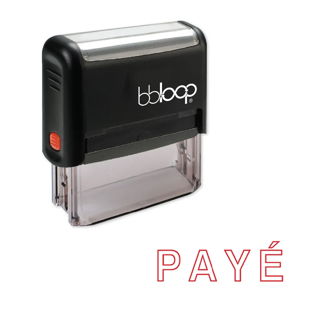 BBloop Пособия по французскому языку &quotPAYE&quot самоокрашивающегося штамп