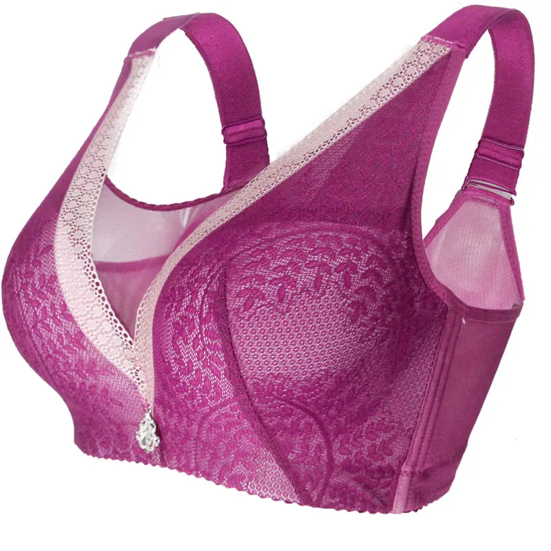 

underwear women Large Bra Cup Fat 200kg Ultra-thin Underwear Lace-proof Underwear Woman CDE cup big size bra sexy plus size bra