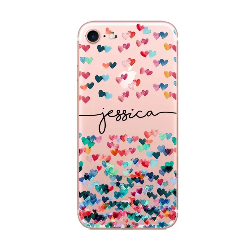 Custom Your Name DIY Design Case Cover For iPhone 11 Pro X XS XR Max 5 5s SE 6 6s 7 8 Plus Personalized |