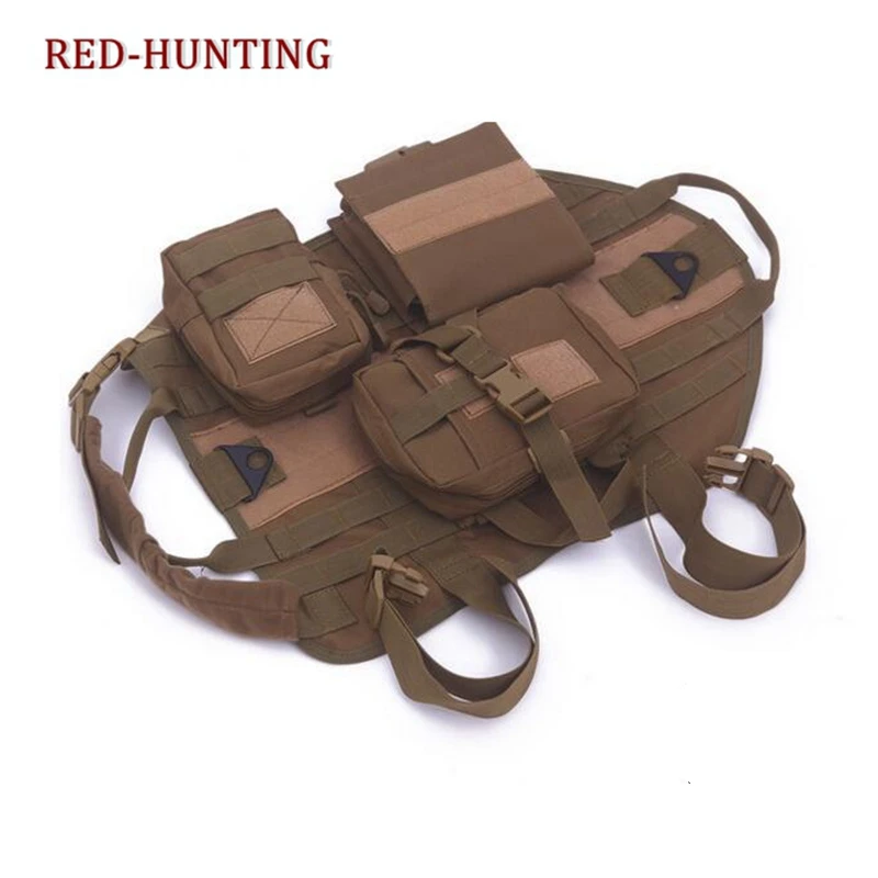 Новинка армейские тактические жилеты для собак военная одежда тренировочная