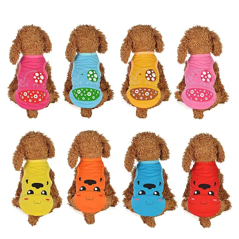 Жилет для собак летняя одежда Одежда домашних животных дышащая щенков и кошек