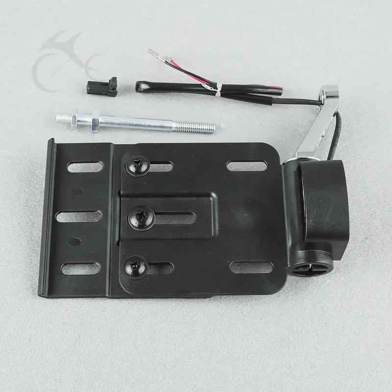 Номерной знак с боковым креплением для светодиодного освещения Harley Sportster XL 1200 Iron