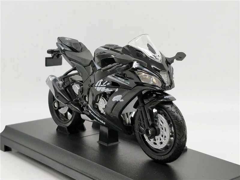 Welly 1:18 Kawasaki NINJA ZX10 RR литой мотоцикл