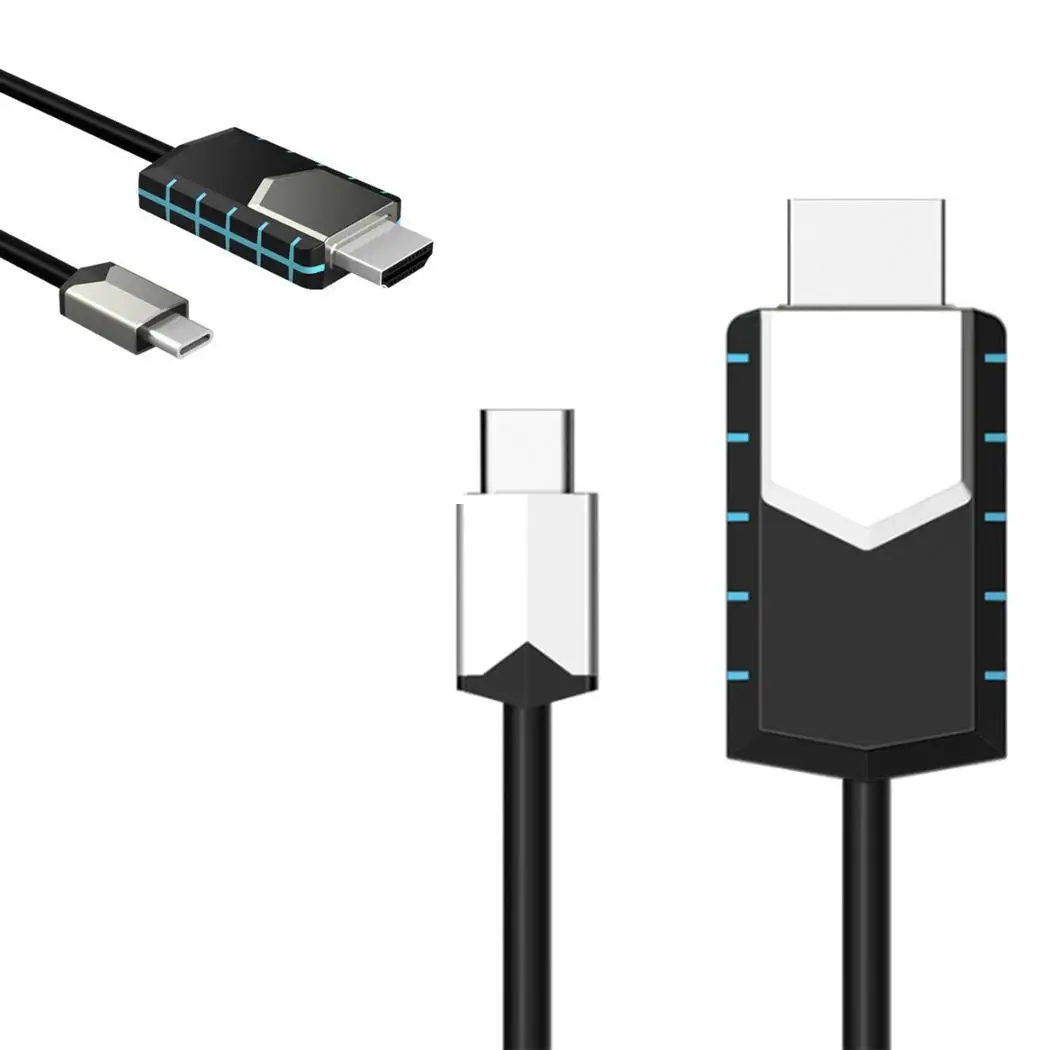 Портативный 30 Гц тип-c к HD мультимедийный интерфейсный кабель адаптер |