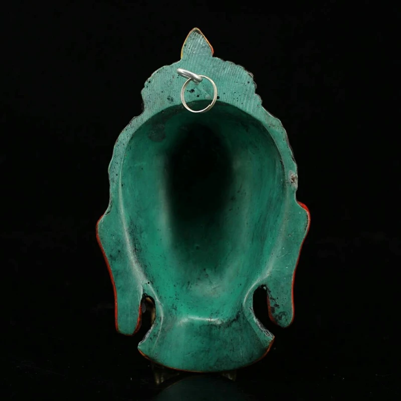 Буддийский Sakyamuni тибетская коллекция ремесел винтажная непальская ручная краска