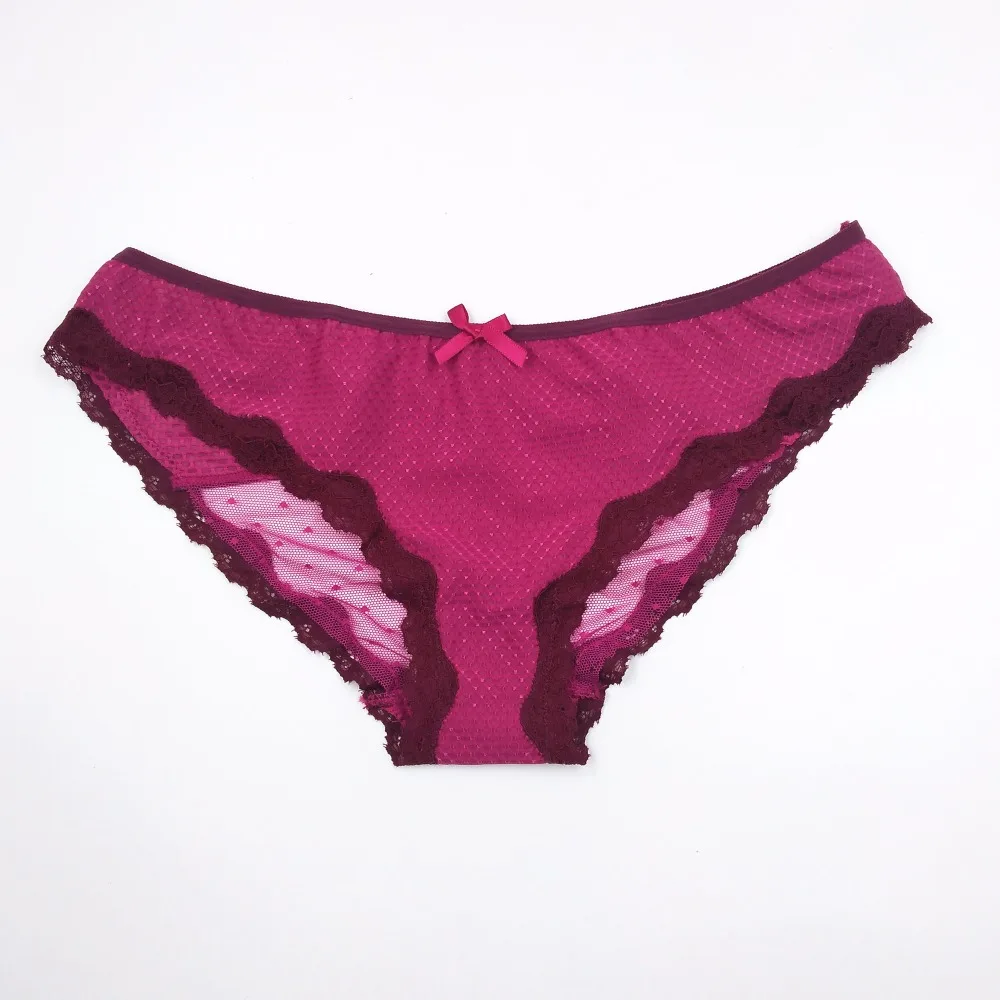 Pholeey женское нижнее белье сетчатые кружевные трусики трусы дышащее сексуальное