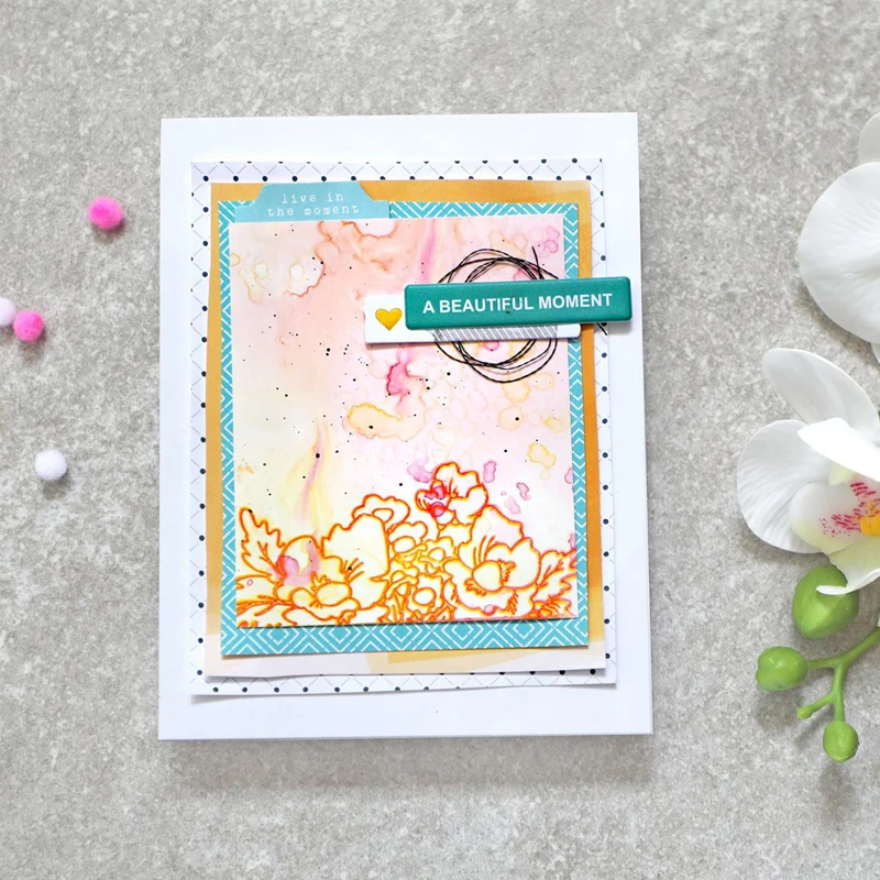 Всегда цветы прозрачный силиконовый штамп/печать для DIY скрапбукинга фотоальбом