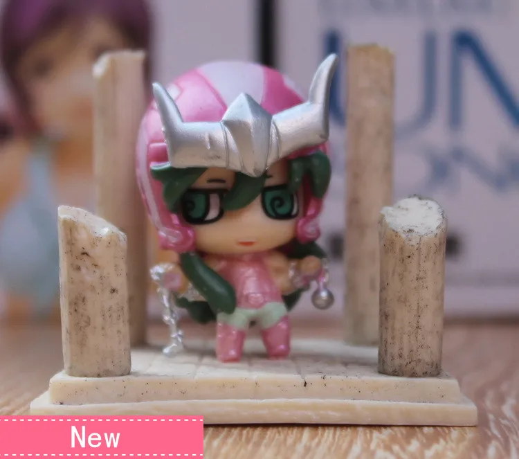 Аниме Saint Seiya ПВХ экшн-фигурка Коллекционная модель кукла игрушка 7 см (7 шт./компл.)