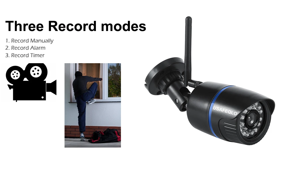 USAFEQLO iCsee Wi-Fi IP Камера 720P 960P 1080 Беспроводной проводной ONVIF P2P видеонаблюдения Пуля Открытый Камера с SD слот для карты Макс 128 г