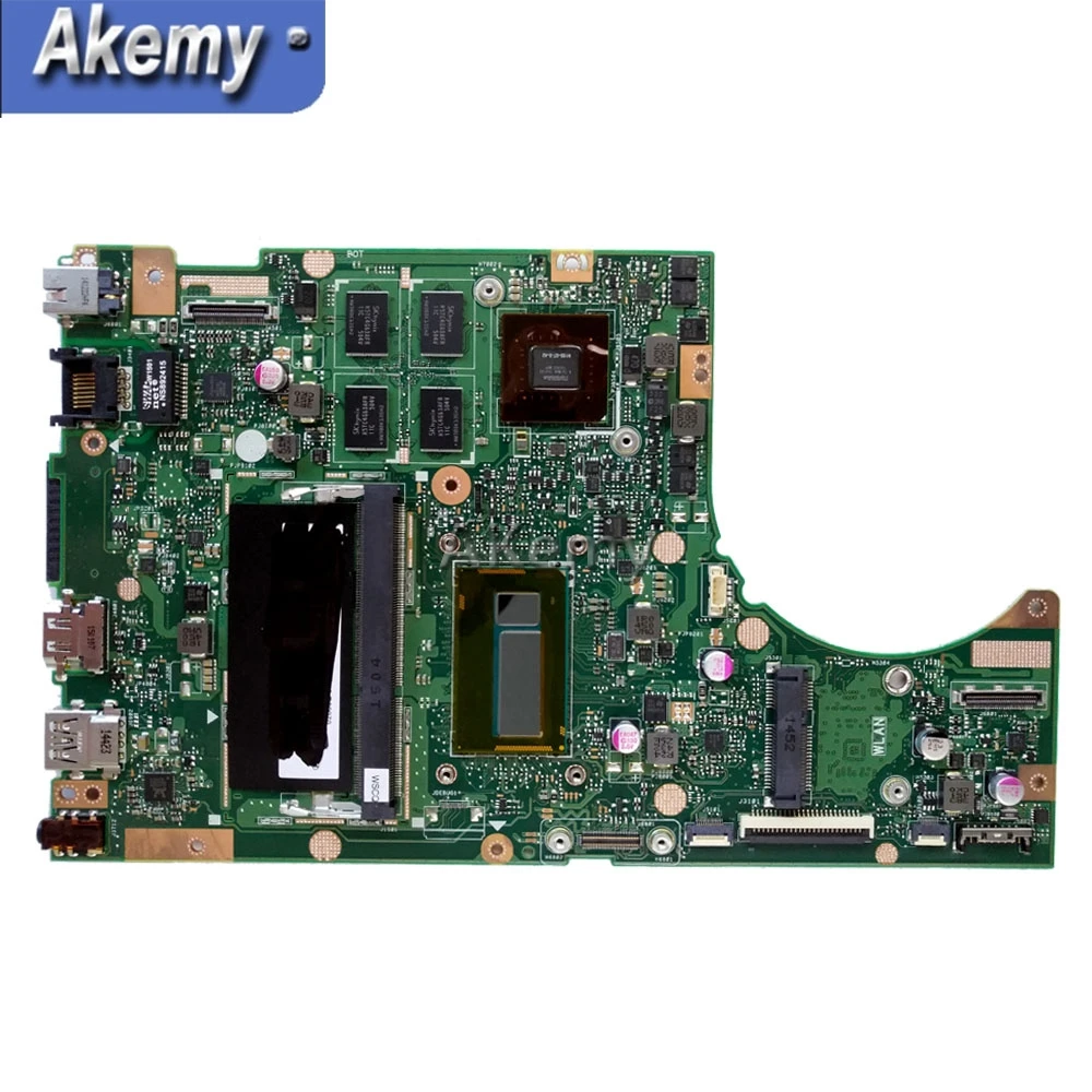 Akemy TP500LN материнская плата для ноутбука For Asus TP500LNG TP500LA TP500L TP500 тестовая
