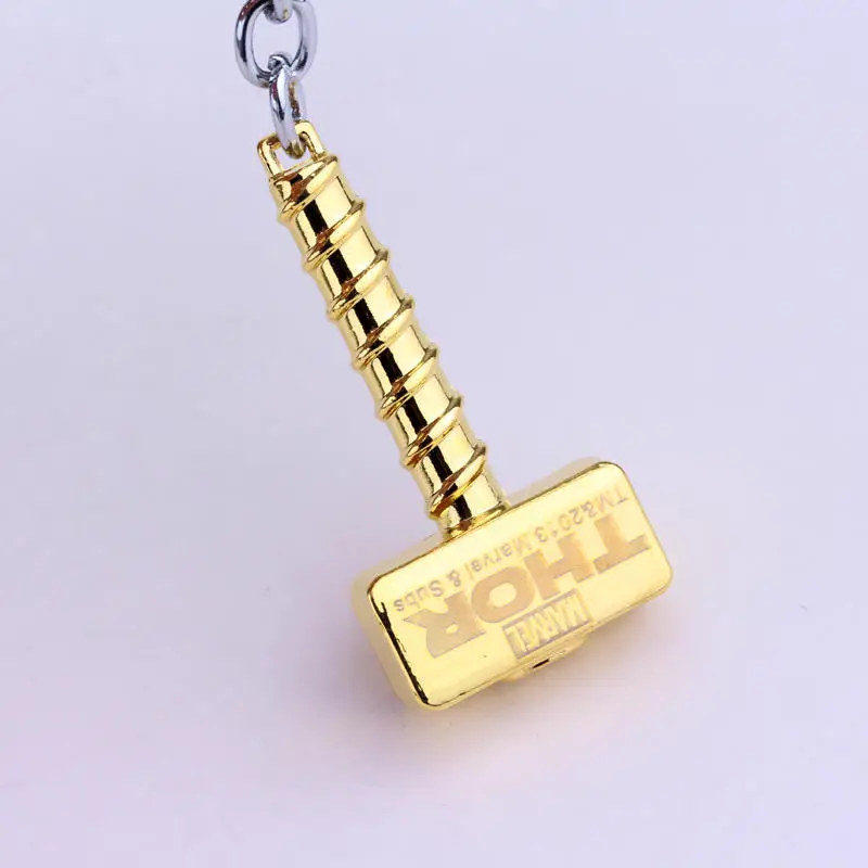 Опт Мстители Marvel молоток брелок металлический подвесной Тор молот Мьёльнир