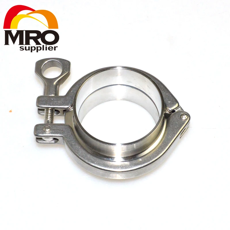 1 комплект 63 мм OD санитарно трубный сварочный наконечник + три зажима силиконовая