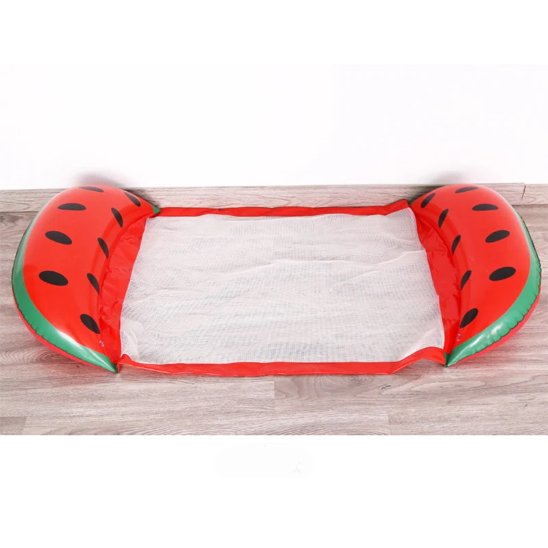 Открытый плавательный надувной плавучий лежак поплавок лодка Арбуз Радуга