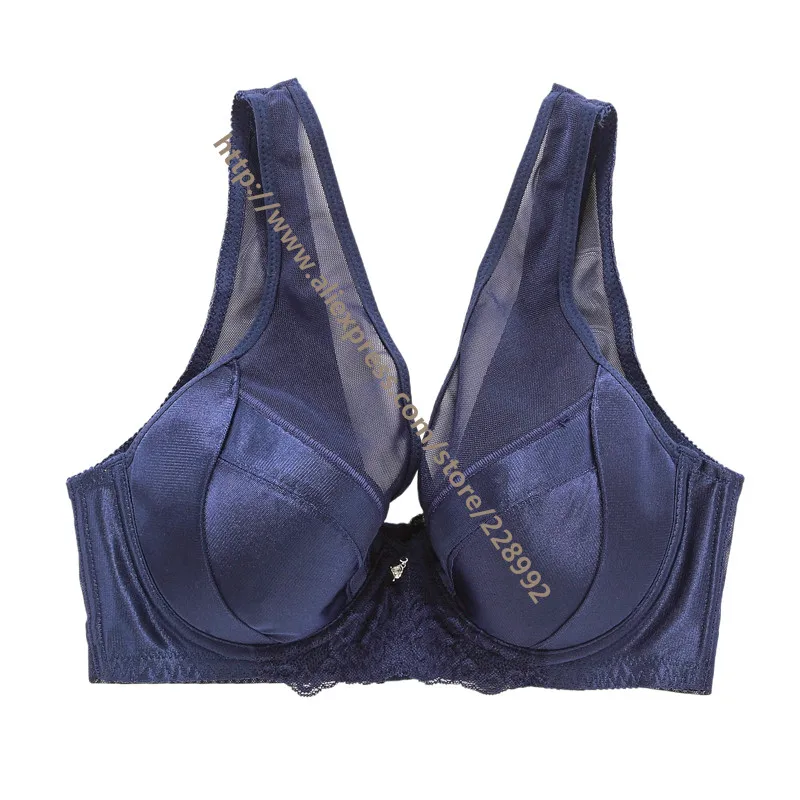 Привлекательные блестящие бюстгальтеры с большой грудью сетчатые полной чашкой