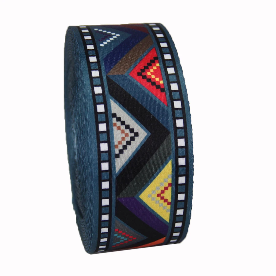 Фабричная лента Liman яркий полиэфирный ремешок с принтом тесьма 50 мм бесплатная