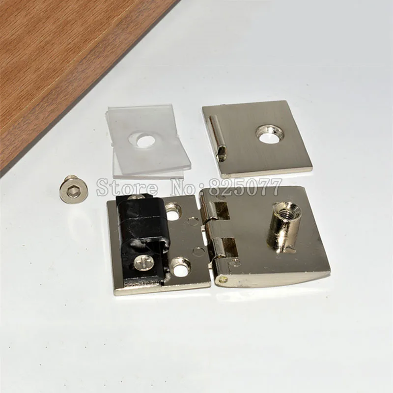 Новая стеклянная дверная петля из цинкового сплава для винного шкафа витрины