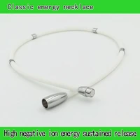 free shipping hot sale anion energy silicone necklace high quality energy silicone necklace with magnet buckle 20pcs