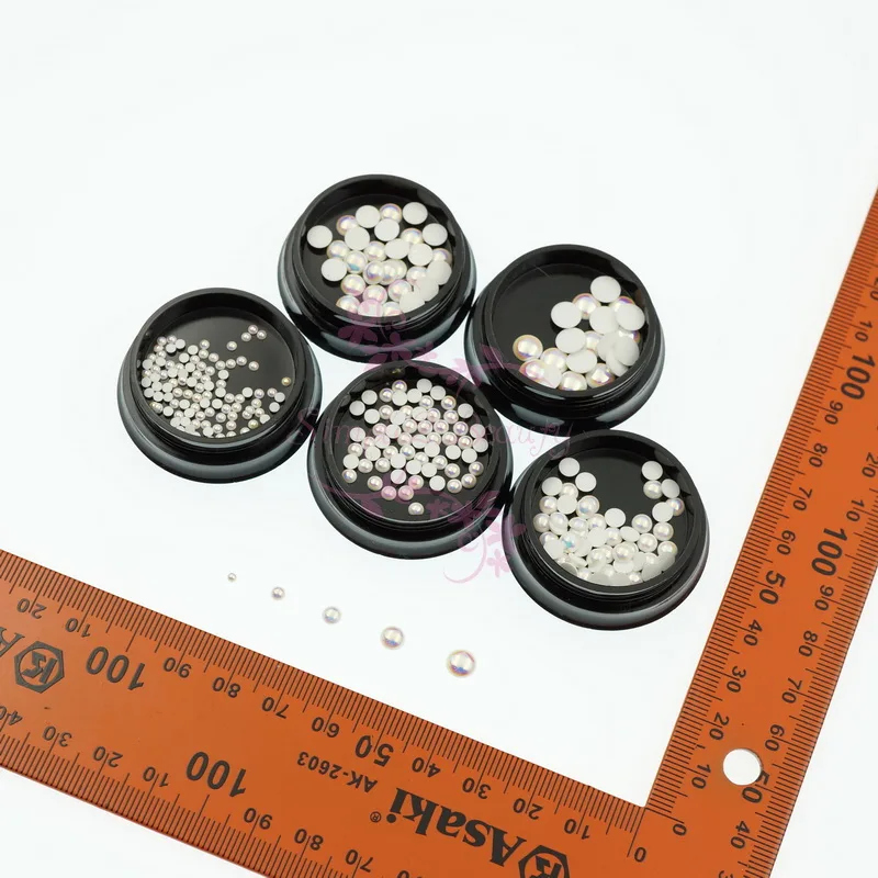 1 черный горшок в штучной упаковке Керамика АВ искусственные жемчужные бусины