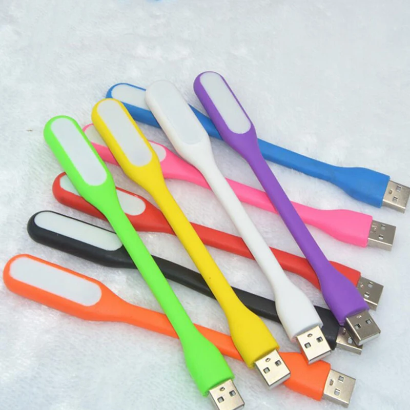 Внешний аккумулятор xiaomi Flexable USB светодиодная лампа супер яркий светодиод внешний