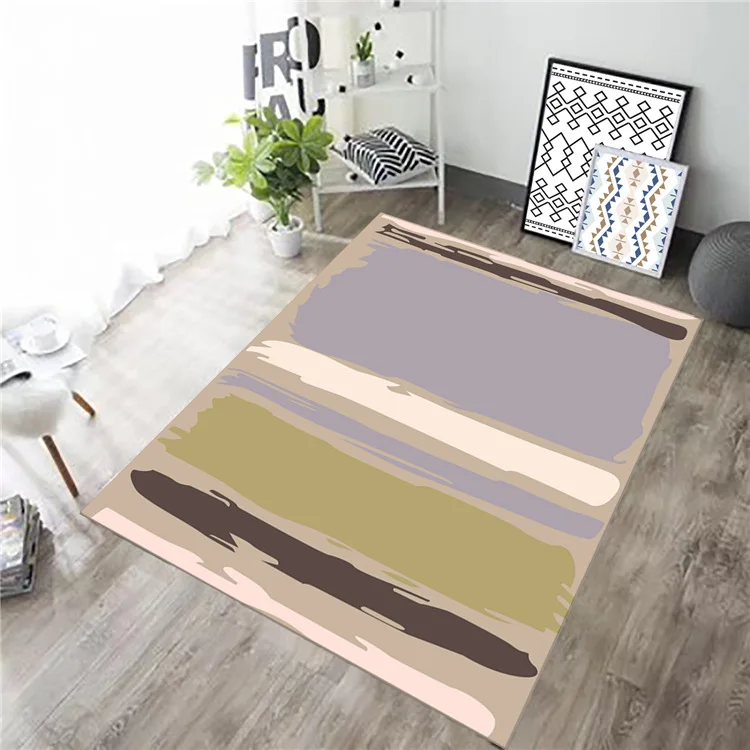 LOUTASI Современный Лаконичный 3D большой ковер для гостиной спальни прикроватный