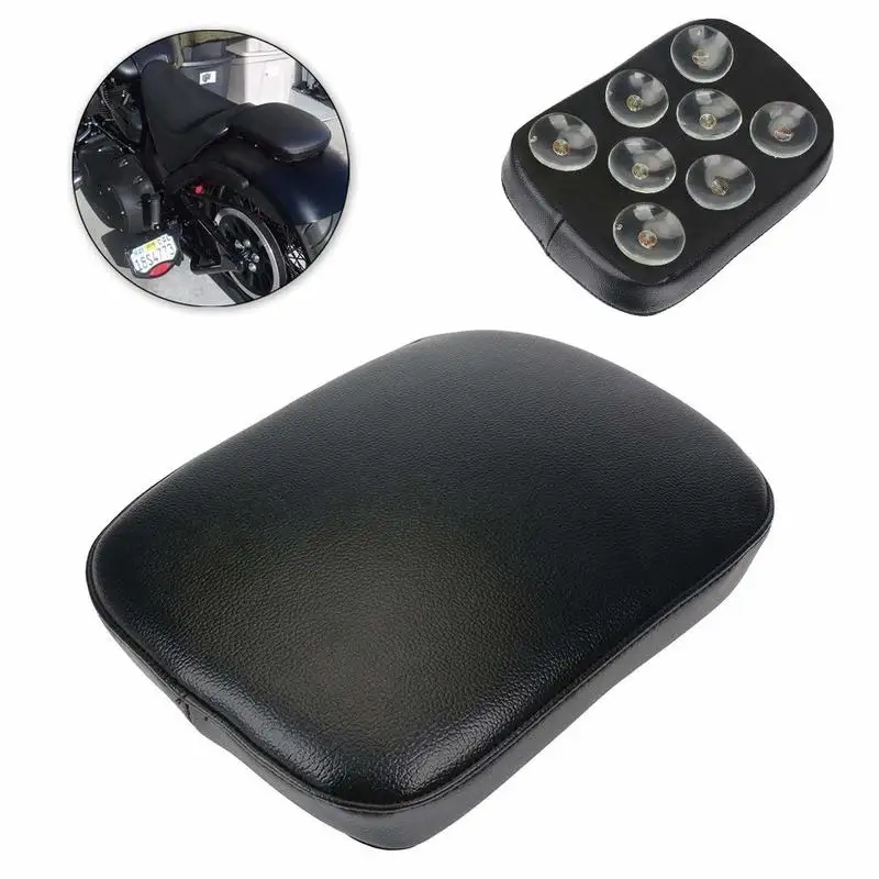 

Rectangular Pillion Passenger Pad Seat 8 Suction Cup for Custom Chopper