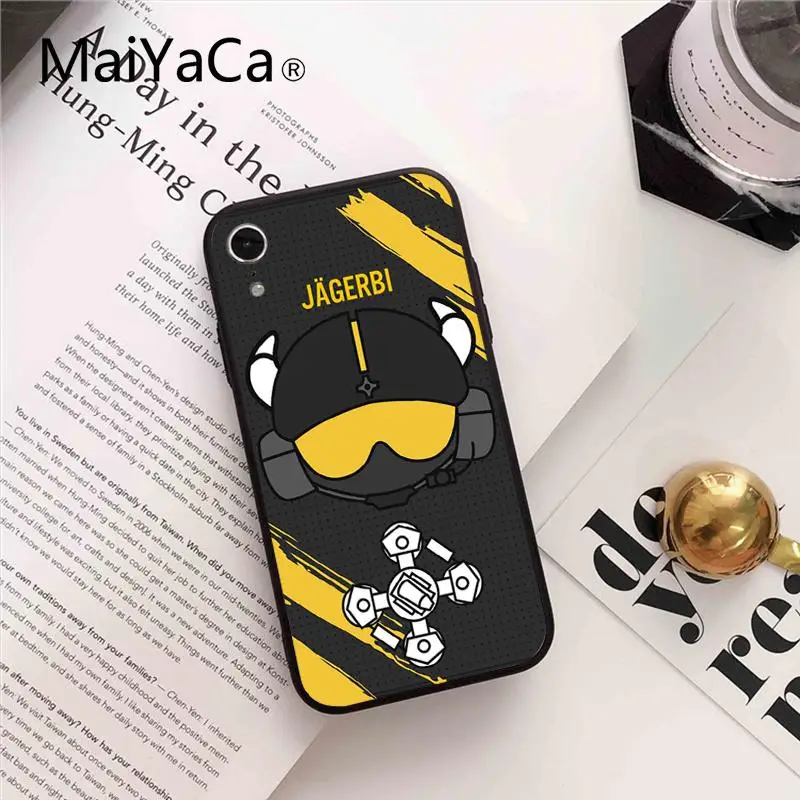Maiyaca Rainbow Six Siege Coque чехол для телефона iPhone 8 7 6 6S Plus X XS MAX 5 5S SE XR чехол Fundas Capa - Цвет: A15
