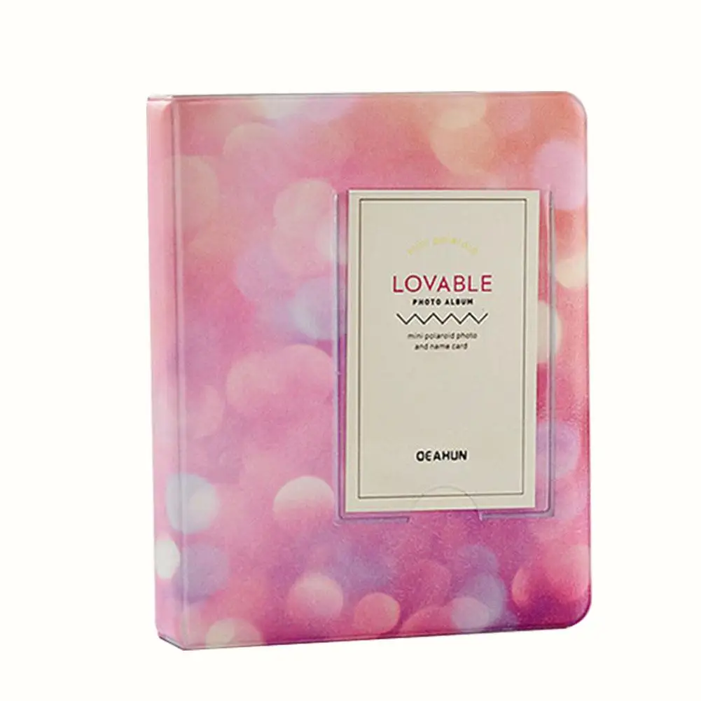 64 кармана 3 дюймовая пленка звездного неба фото альбом для Fujifilm Instax