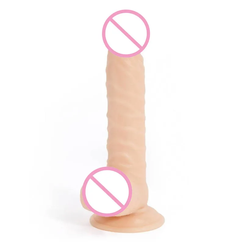 Большой фаллоимитатор настоящий пенис женский аксессуар для взрослых женщин