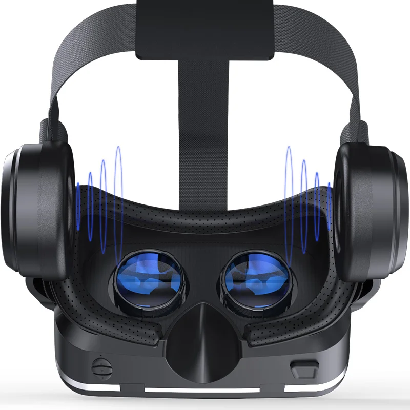 Shinecon 6 0 VR очки гарнитура Версия Очки виртуальной реальности 3D для шлема 4 7 дюймов