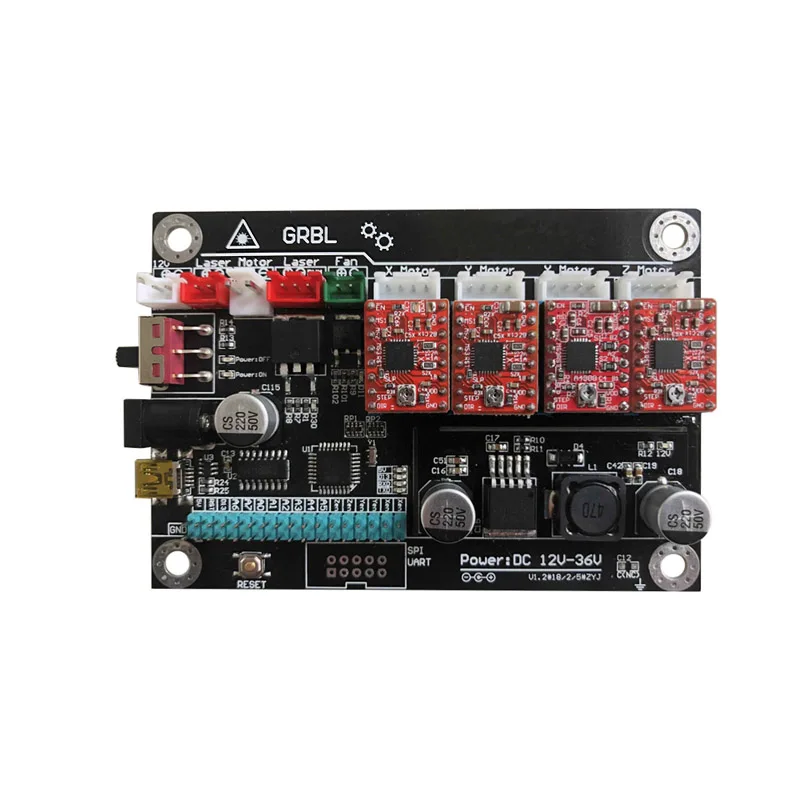 CNC 3018 XYYZ 3 Axis Double Y Stepper Motor USB Driver Board Controller Laser board for GRBL Router Engraving Machine. | Инструменты