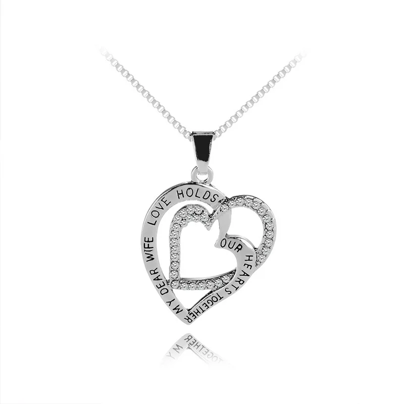 2018 модное ожерелье с подвеской в форме сердца на день матери Европе и Америке Always