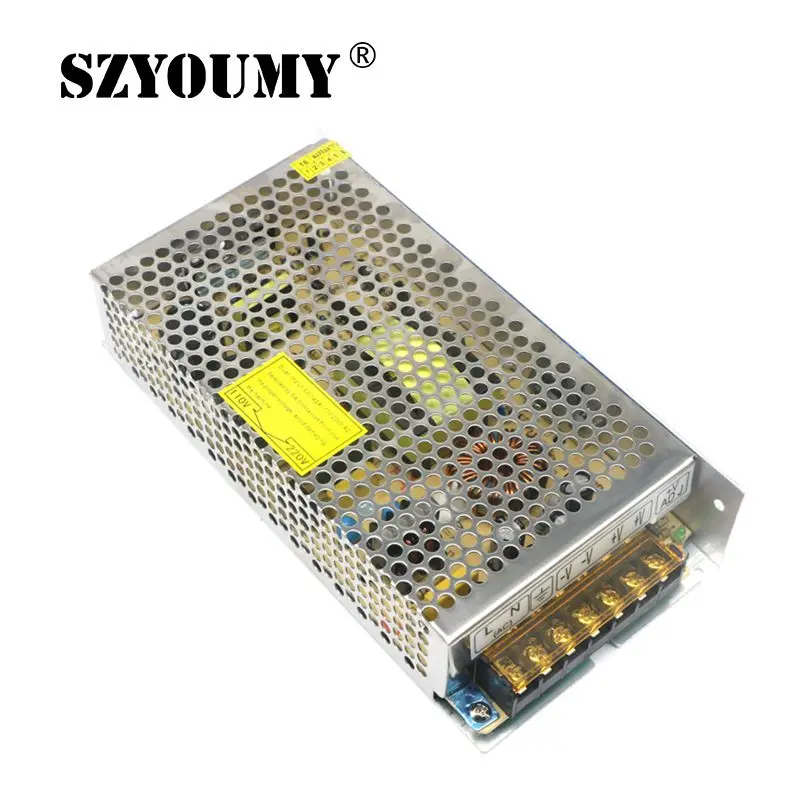 120 Вт импульсный Светодиодный источник питания Трансформаторы AC100 220V в DC 12 В 10A