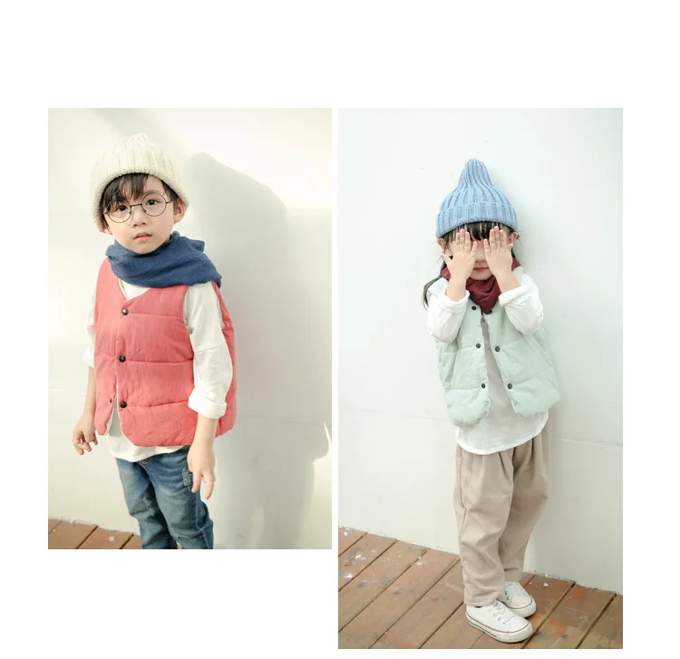 2020 специальное предложение детские пальто зимние жилеты для девочек утепленный