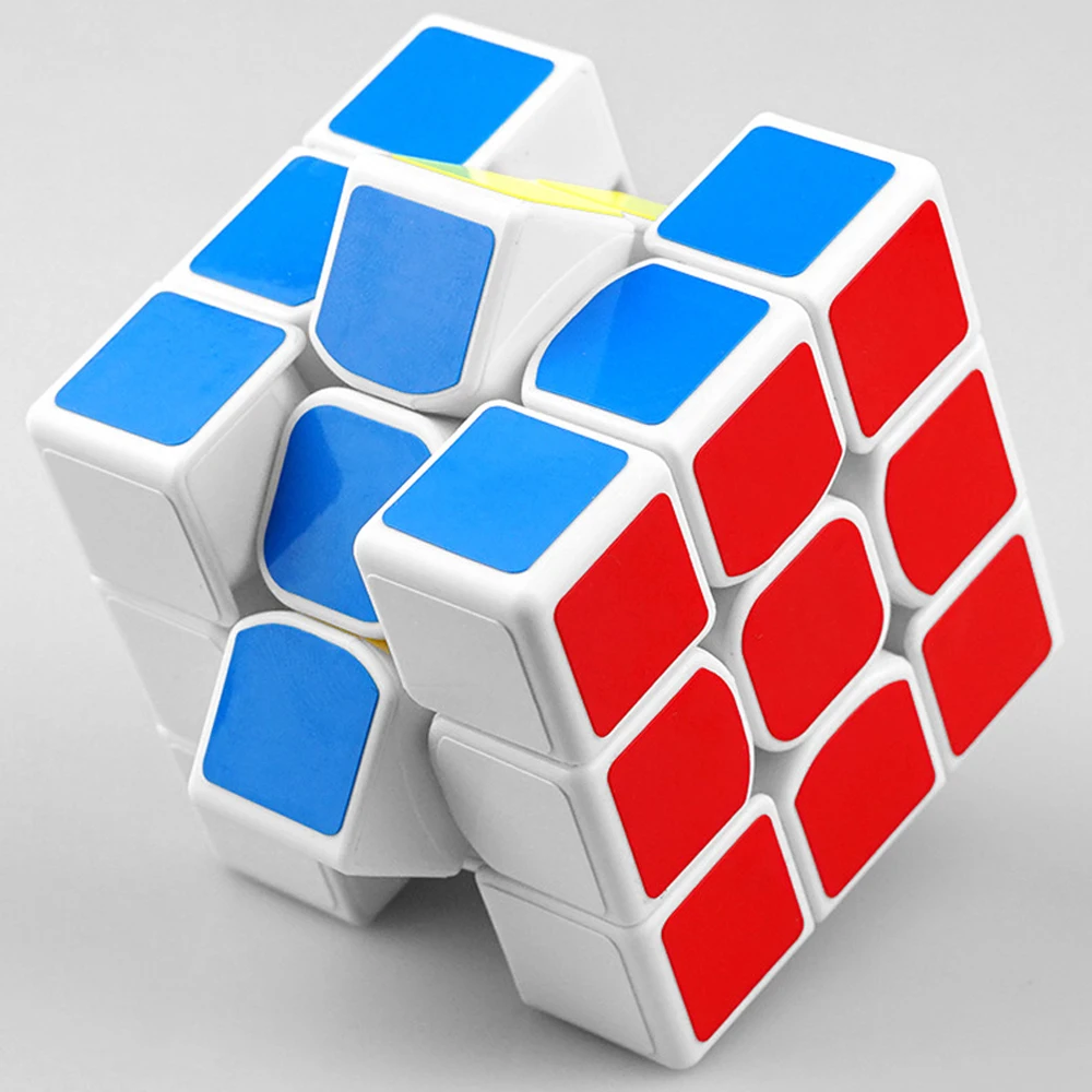 3x3x3 магические кубики 3 слоя Профессиональный скоростной головоломка куб 3*3*3 наклейки YJ GuanLong Cubo Megico