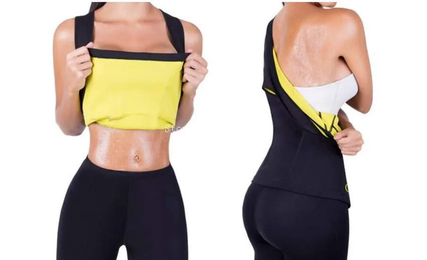 Для женщин сауна пот Body Shaper Живот редуктор живота Триммер горелки Калории от Вес потери неопрена нижнее белье утягивающие корсеты