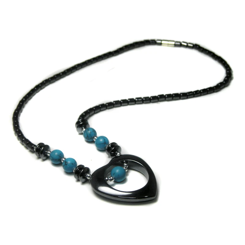 Женское ожерелье с гематитовыми бусинами RainSo Прямая поставка 2019 модные