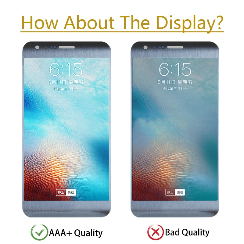 Оригинальный дисплей для LG X экран сенсорный ЖК-дигитайзер Запасные части K580DS K580I