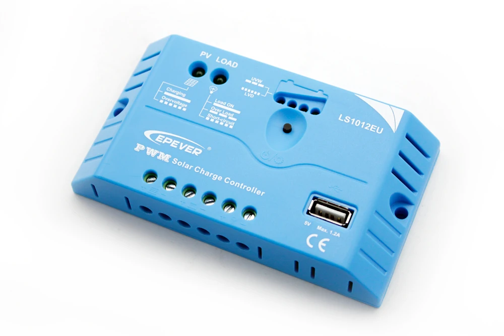 LS1012EU для 12В 10А ШИМ солнечные батареи зарядное устройство система 10amp EPEVER