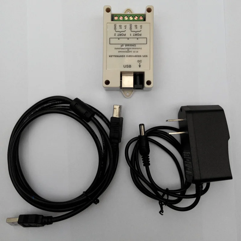 E1.31(sACN) одноадресный формат через Wi-Fi, чтобы WS2811/2812/2812B пикселей контроллер до 340 пикселей(2 Вселенной выход