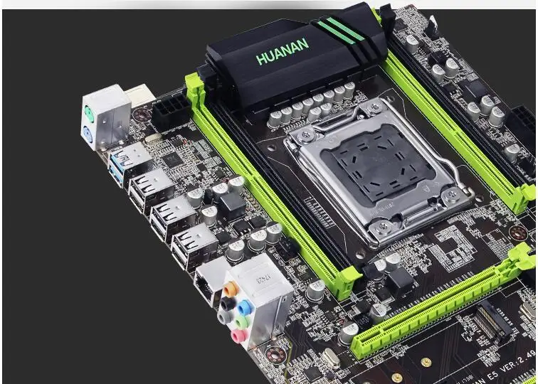 Фирменная материнская плата huanan Zhi X79 с M.2 слотом cpu Intel Xeon E5 1650 V2 3,5 ГГц ram 16G(2*8G) 1600 RECC GPU GTX760 4G видеокарта