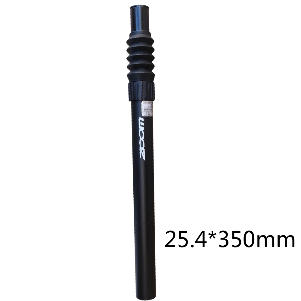 25.4 350mm Зум Подседельный штырь 25,4/26,6/27,2/28,6/30,8/30,9/31,6*350 мм демпфирования MTB дорожный подвеска велосипедный Подседельный штырь седельная трубка - Цвет: 25.4 350mm