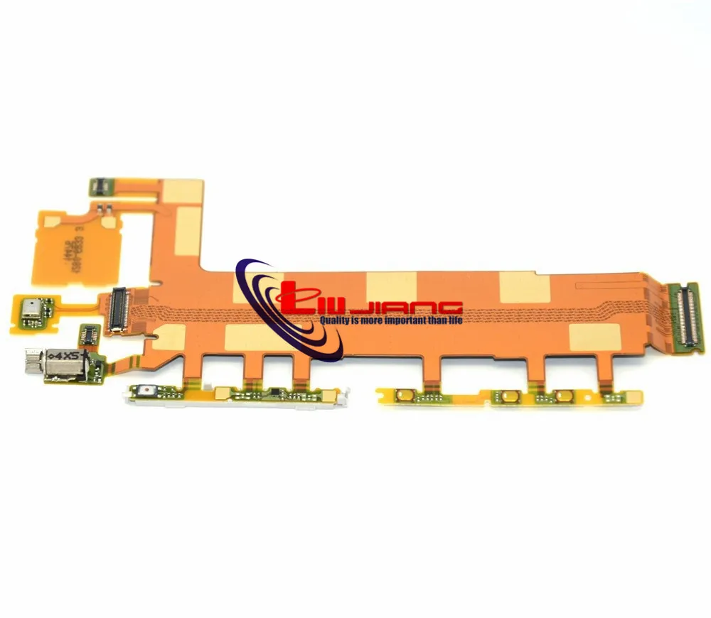 Новинка для Sony Z3 D6603 D6653 кнопка включения главного питания микрофона гибкий