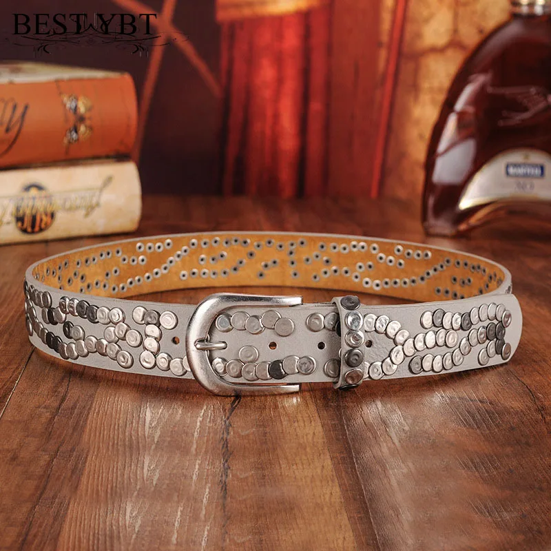 Лучший YBT женский ремень из искусственной кожи сплав пряжка ковбой для спорта на