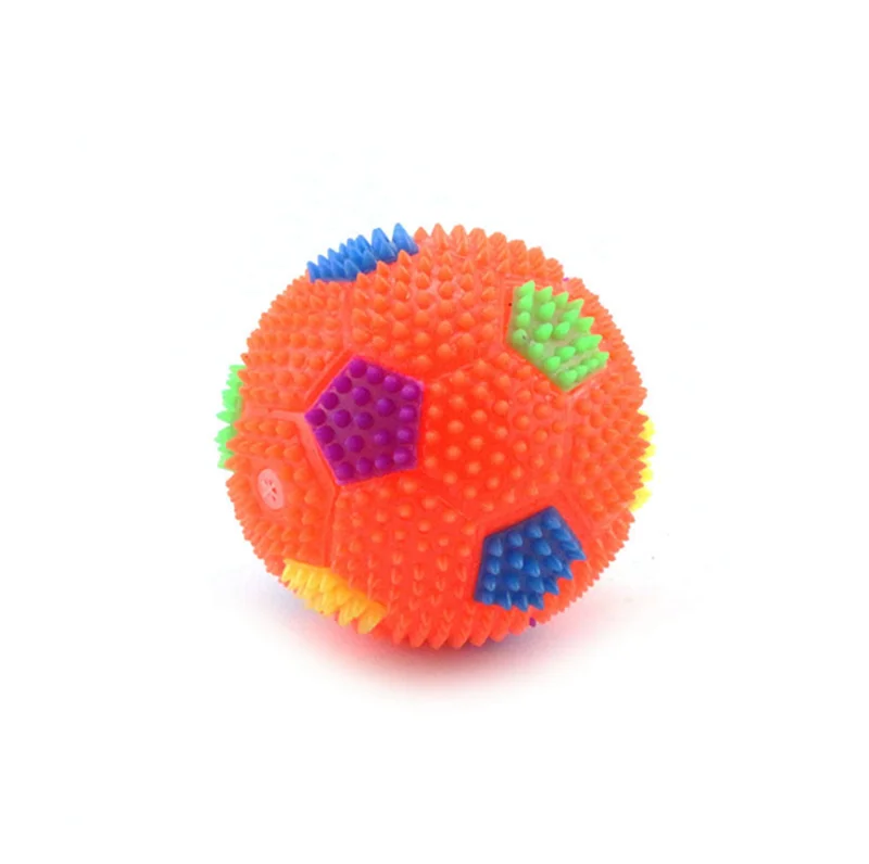 Собачий интерактивный мяч-пищалка, игрушки с светильник для обучения домашних животных, эластичный мяч, игрушка для щенка, прочный жевательный игровой мяч, игрушки для домашних животных, товары для собак